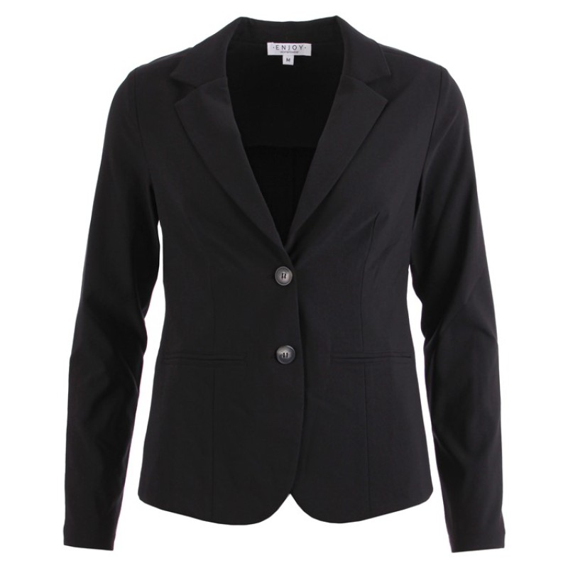 Enjoy Blazer travel Zwart Mode bij Anneloes